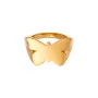 Jane Kønig Butterfly Signet Ring Silber Vergoldet BSR-HS23-G