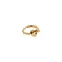 Jane Kønig Big Tied Heart Ring Ring Silber Vergoldet BTHR-AW25-G