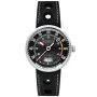 Cadola RPM CD-1055-01 Uhr mit Schwarz Zifferblatt und einem Gehäuse von 44 mm im Durchmesser und einem Lederarmband in Schwarz