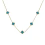 SKØR Clove Blue Halskette Rostfreier Stahl SK0023