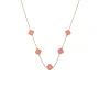 SKØR Clove Pink Halskette Rostfreier Stahl SK0021