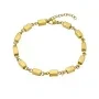 Carl Pique Unité Armband Edelstahl Vergoldet CP0106