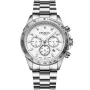 Dissing MK9 Limited Edition D1491 Uhr für Herren mit Silber Zifferblatt, das 43 mm im Durchmesser misst und mit einem Stahl Metallarmband Uhrenarmband versehen ist