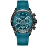 Dissing MK9 Limited Edition D1496 Uhr für Herren mit Blau Zifferblatt, das 43 mm im Durchmesser misst und mit einem Blau Silikonarmband Uhrenarmband versehen ist