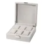 Dissing Uhrenbox 6 Uhren Grau Velours 0000249