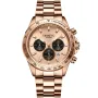 Dissing MK9 D1151 Uhr mit Roségold Zifferblatt und einem Gehäuse von 43 mm im Durchmesser und einem Metallarmband in Roségold