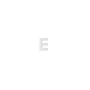 IX Studios Letter Ohrring Single Silber DMB0352ESL