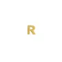 IX Studios Letter Ohrring Single Silber Vergoldet DMB0352RGD