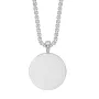 Captena Round Halskette Rostfreier Stahl DU10061