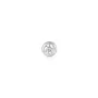 Ania Haie Sparkle Bezel Barbell Ohrring Single Silber E035-06H