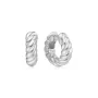Ania Haie Bold Texture Ohrringe Silber E063-07H