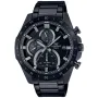 Casio Edifice EFR-571MDC-1AVUEF Uhr mit Schwarz Zifferblatt und einem Gehäuse von 47 mm im Durchmesser und einem Metallarmband in Schwarz
