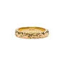 IX Studios Crunchy Class Ring Silber Vergoldet DMN0313GD