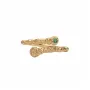 IX Studios Crunchy Nature Ring Silber Vergoldet DMN0315GDGR