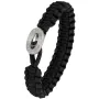 From Soldier To Soldier Oxidized Black Armband Silber Oxidiert 1604-FSTS-BLA-S10