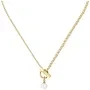 Karl Lagerfeld Pearl Halskette Rostfreier Stahl KLAYR12
