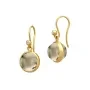 Julie Sandlau Prime Smokey Ohrringe Silber Vergoldet HKS181GDSMCRCZ