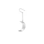 Jane Kønig Half Moon NO. 2 Pearl Earring Ohrring Single Rostfreier Stahl HMPE-AW26-SS-S