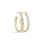 Julie Sandlau Infinity Pear Ohrringe Silber Vergoldet HPS47GDCZ