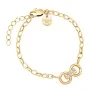 Rosefield Bow Studs Armband Edelstahl Vergoldet JBBSG-J899