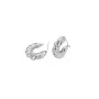 Rosefield Twisted Ohrringe Rostfreier Stahl JETHS-J979