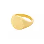 Pernille Corydon Ocean Star Signet Ring Silber Vergoldet R-284-GP