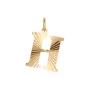 Jane Kønig Reflection Letters H Vedhæng 18 kt. Forgyldt RL001-G-AW2000_H