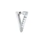 Jane Kønig Bahamas Small Ohrring Single Silber SBPE-HS22-S
