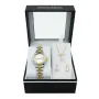 Sekonda Geschenkset Silber/Gold 2674G.76, das Ohrringe, Halstuch, Uhr enthält für Damen