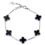 SKØR Clove Black Armband Rostfreier Stahl SK0034
