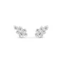 Julie Sandlau White Wisteria Ohrringe Silber ST399RHCZ