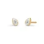 Julie Sandlau White Wisteria Ohrringe Silber Vergoldet ST401GDCZ