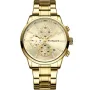 Studsgaard Chronograph S0024 Uhr für Herren mit Gold Zifferblatt, das 42 mm im Durchmesser misst und mit einem Gold Metallarmband Uhrenarmband versehen ist