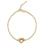 Jane Kønig Tied Heart Bracelet Armband Silber Vergoldet THB-AW25-G