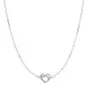 Jane Kønig Tied Heart Necklace Halskette Silber THN-AW25-S