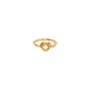 Jane Kønig Tied Heart Ring Ring Silber Vergoldet THR-AW25-G