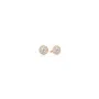 Julie Sandlau Lulia Halo Ohrringe Gold 0,40 ct. YG14-ST413