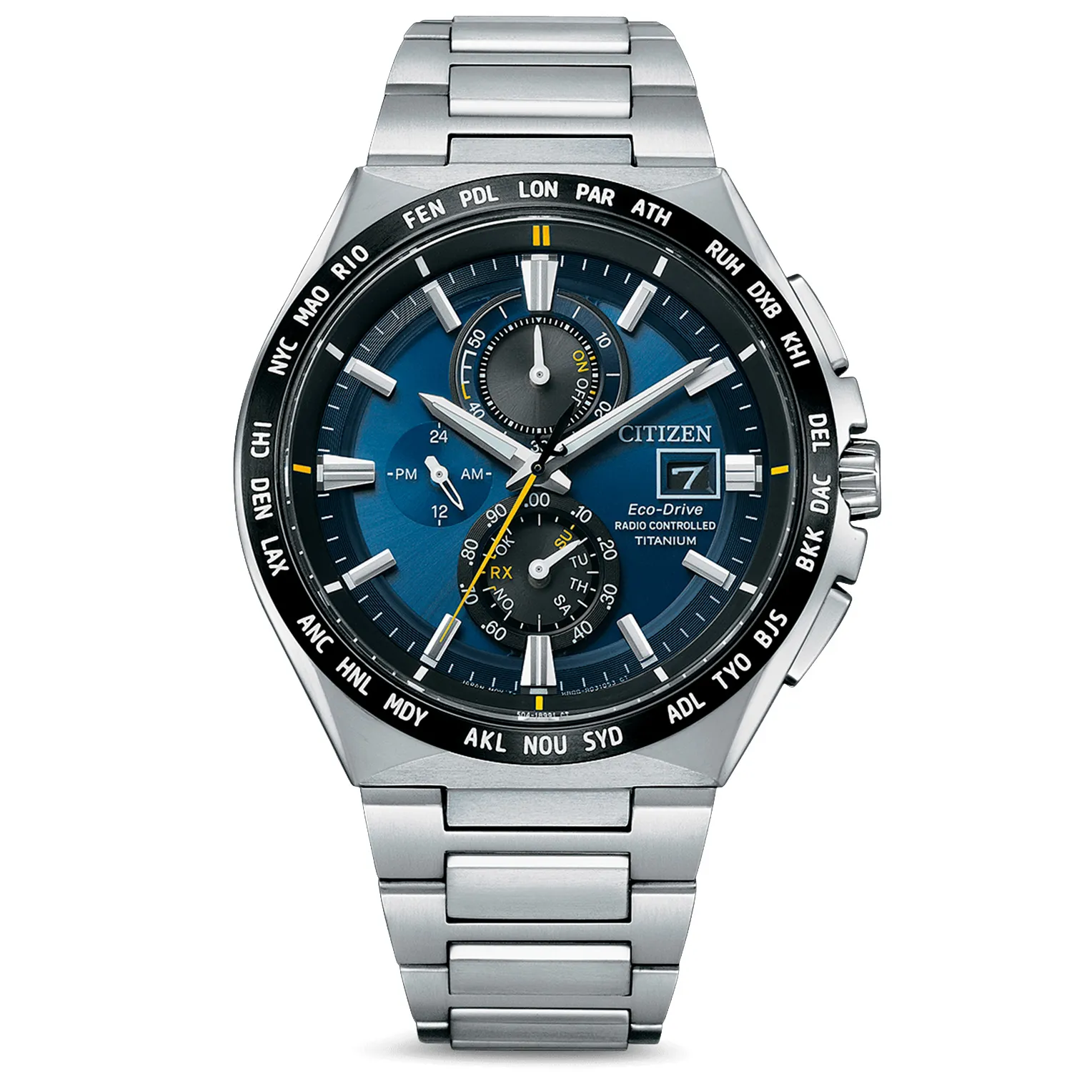 Citizen Eco-Drive Radio Controlled Titanium AT8234-85L - Dit