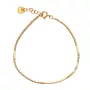 ANNI LU Asym Armband 18 kt. Vergolded Messing 1038