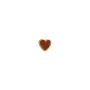 STINE A Jewelry Petit Love Heart Ohrring Single Silber Vergoldet 1181-02-Mocha