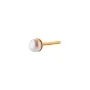 STINE A Jewelry Tres Petit Pearl Ohrring Single Silber Vergoldet 1326-02-S