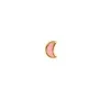 STINE A Jewelry Love Moon Ohrring Single Silber Vergoldet 1384-02-Light Pink