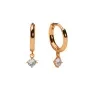 Sparv Petite Sparkling Hoops Ohrringe Vergolded Messing 1580101
