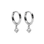 Sparv Petite Sparkling Hoops Ohrringe Versilbert Messing 1580201