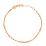 ANNI LU Asym Peach Armband 18 kt. Vergolded Messing 201-10-69