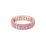 Swarovski Matrix Ring Silber Rosevergoldet 5647589