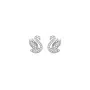 Swarovski Swan Ohrringe Rostfreier Stahl 5647873