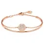 Swarovski Sublima Bangle Armband Edelstahl Rosevergoldet 5683452