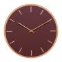Hemverk Burgundy Oak Wanduhr 703305103028
