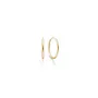 Mads Z Creole 10 mm Ohrringe 8 kt. Gold 8310526